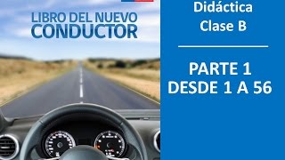 Cuestionario CONASET Libro del Nuevo Conductor Clase B Parte 1 [upl. by Ailugram]