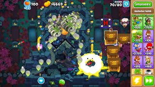 How to beat Hard Difficulty on the new map quotEncryptedquot  BTD 6 Update 21 [upl. by Hildy800]