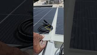 Installing Apollo Power’s flexible solar panel lightweight adaptable and efficient [upl. by Llednor]