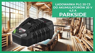 Ładować szybko czy cicho Ładowarka do akumulatorów PARKSIDE® 20 V »PLG 20 C3« 45 A  test [upl. by Tiebold765]