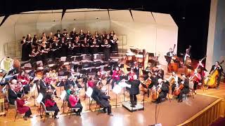 Seguin High School Choir sings with MidTexas Symphony 3 [upl. by Child]