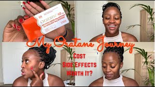 My Oratane Journey skincare oratanesideeffects oratane skincare routine accutane cysticacne [upl. by Sisto]