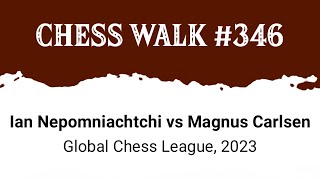 Ian Nepomniachtchi vs Magnus Carlsen • Global Chess League 2023 [upl. by Aissyla832]