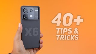 POCO X6 5G Review Tips amp Tricks  40 Special Features  TechRJ [upl. by Mary539]