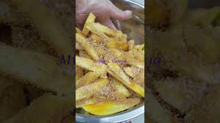 Binurong Mangga pickled pickledmango mango subscribers mangorecipe food cooking [upl. by Dolhenty]