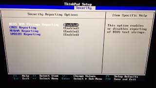 Lenovo ThinkPad T540p bios menu walkthrough [upl. by Earaj]