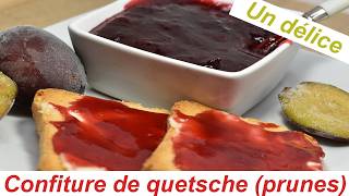 CONFITURE DE QUETSCHES 🥣comment faire de la confiture avec des quetsches prunes🥄 CONFITURE PRUNE [upl. by Irec]