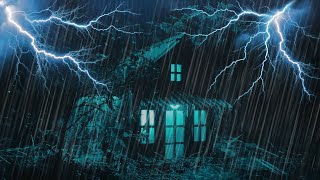 Fall Asleep Instantly with Heavy Rain Sounds on Tin Roof  Relax amp Beat Insomnia Fast [upl. by Stanway]