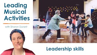 Leading musical activities  Webinar preview  Leadership skills [upl. by Amik]