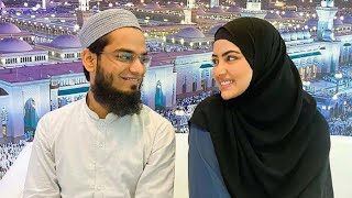 Sana Khan and Mufti anas umrah video ytchannel lovestory viral sanakhan muftianas [upl. by Akere344]