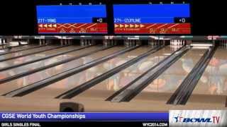 2014 World Youth  Girls Singles Medal Round [upl. by Richela503]