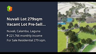 Nuvali Lot 279sqm Vacant Lot PreSell Promo Highest Peak of Nuvali [upl. by Marybeth]