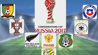 FIFA Confederation Cup 2017  Confederation Cup 2017 Schedule [upl. by Terrie]