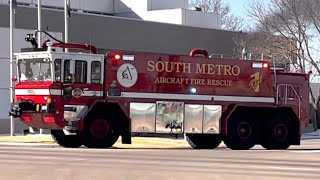 RARE South Metro ARFF Response [upl. by Na934]