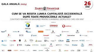 TRANSMISIUNE SPECIALĂ GALA ZF 2024 Ziarul Financiar după 26 de ani [upl. by Ainafets]