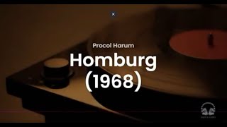 Procol Harum  Homburg 1968  Stereo remastered [upl. by Dav]