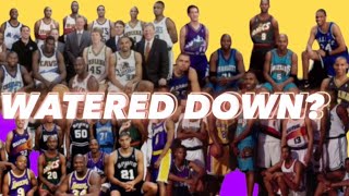 The Nineties NBA was watered down [upl. by Dettmer292]