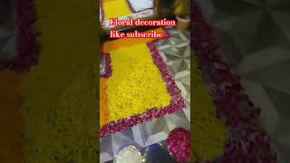 floral decoration wedding sajnahaimujhesajnakeliye [upl. by Esorlatsyrc]