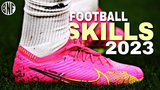 Best Football Skills 2023 17 [upl. by Rebel]