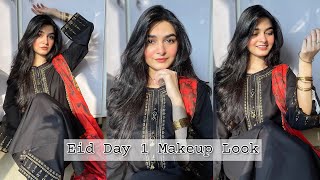 Eid Day1 Makeup Look  Aao Gup Shup Kryn  Ya Pyara Sa Dress Kis Brand Ka Hy [upl. by Rebah908]