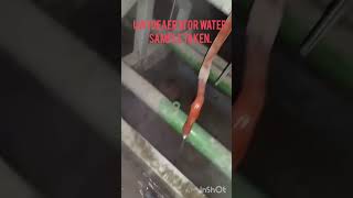 U1 Deaerator Water Sample takenviralvideos shortvideos trending ntpc [upl. by Walburga]