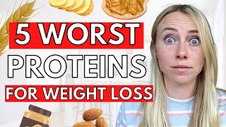 5 quotHigh Proteinquot Foods That Are Causing You To GAIN Weight [upl. by Euqininod]