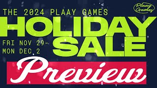 PLAAY Games 2024 Holiday Sale Preview [upl. by Thorsten]