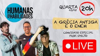 LIVE  GRÉCIA ANTIGA NO ENEM [upl. by Lavinia]