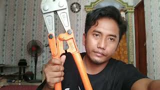 UNBOXING FREED BOLD CUTTER GUNTING BESI BETON 36quot inch 900 mm [upl. by Tobie]