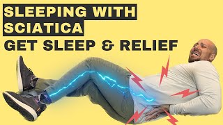 How to Sleep with Sciatica Leg Pain and Low Back Pain Relief Stretches and Tips  Dr Matthew Posa [upl. by Novek]