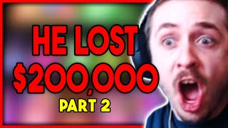 How bossmanjack lost 200k  Part 2 [upl. by Adlai678]