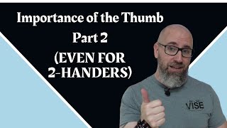 The THUMB Part 2  BOTH 1Handers AND 2Handers can use their thumb to start the release [upl. by Alleira]