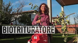 BIOTRITURATORE ELETTRICO CIPPATO PER LORTO [upl. by Naraa]