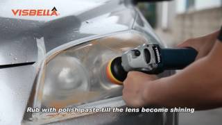 VISBELLA DIY HEADLIGHT RESTORATION KIT [upl. by Rehotsirk]