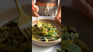 Creamy Pistachio Pesto Pasta Salad plantbasedrecipes [upl. by Searle]