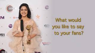 Ashnoor Kaur Wins the special Next Gen Award [upl. by Oironoh605]