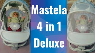 My Electric swing unboxing  Mastela 4 in 1 Deluxe multi functional Bassinet [upl. by Loris]