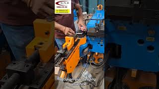 Spigot pipe bending machine bu SNE INDIA bender tubebender Metalwork PipeBending spigotpipe [upl. by Magena]