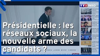 Présidentielle  les réseaux sociaux la nouvelle arme des candidats [upl. by Nairahcaz785]