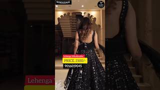 Trending Black Lehenga Design  लहंगा फैक्ट्री  सस्ते लहंगे  Lehenga Whollesaller shortsfeed [upl. by Lekzehcey]