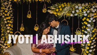 ABHISHEK X JYOTI  THE TOLLYGUNGE CLUB  WEDDING RECEPTION FILM CINEMATIC WEDDING FILM [upl. by Courtenay561]