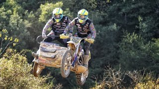 Motocross Seitenwagen DM Hennweiler 2022 Lauf 2 [upl. by Sorensen]