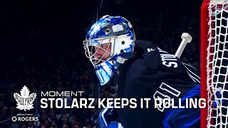 Stolarz keeps it rolling  The Leaf Blueprint Moment [upl. by Hannala590]