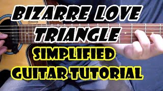 Bizarre Love Triangle  Frente  Guitar TUTORIAL [upl. by Culhert784]