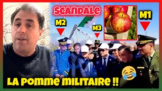 Des militaires pour récolter des Pommes … sur la quotplanètequot Algérie  pomme algerie scandale [upl. by Agler]