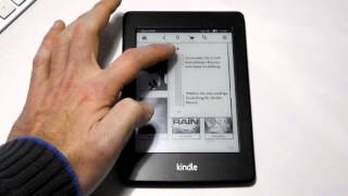 Amazon Kindle Paperwhite  Licht einschalten  Helligkeit regeln [upl. by Yrhcaz141]