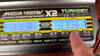 RC Lipo 4S 8000mAh x2 Charge [upl. by Troth]