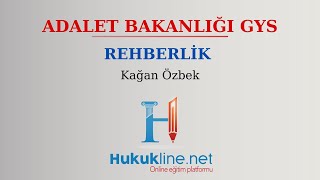 Adalet Bakanlığı GYS Rehberlik  1 [upl. by Ahsirk]