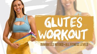 AtHome Glutes Builder Workout  Stronger  Day 13 [upl. by Odilia]