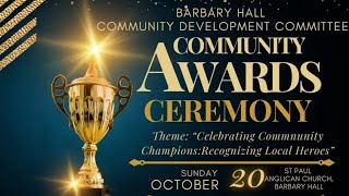 Barbary Hall CDC Community Awards Ceremony [upl. by Artinek]